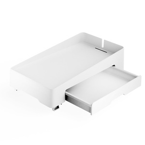 Pet Feeder Riser <b>Stand</b> White Quadratic Detachable For Dogs And <b>Cats</b> PB001 - Product Image 2
