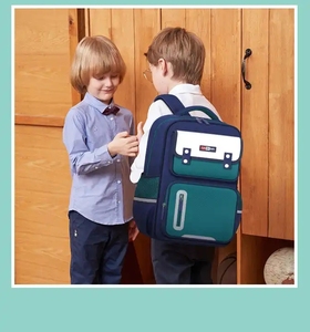 2023 Chàng Trai Công Suất Lớn Ba Lô Phong Cách Đại Học Ba Lô Sinh Viên Schoolbag Trẻ Em Giản Dị Của Trường Túi - Product Image 5