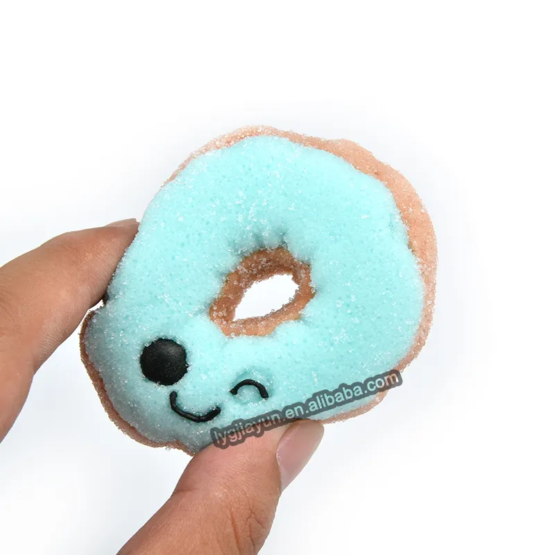 Cute Smile Faces Donut Halal Marshmallow