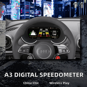 Pantalla Digital para el Tablero de Instrumentos A3, Velocímetro Inalámbrico, Apple CarPlay, <span class=keywords><strong>Android</strong></span> <span class=keywords><strong>Auto</strong></span>, para <span class=keywords><strong>Audi</strong></span> A3 2013-2020, 1 Año de Garantía - Product Image 2
