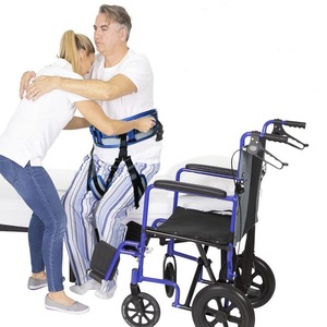 Cinturón de Seguridad para Caminar Vinylgait, Dispositivo de Asistencia para Caminar Personalizado para Personas Mayores, Cinturón de Transferencia para Pacientes, Suministros de Terapia de Rehabilitación de Piernas - Product Image 1