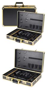 <span class=keywords><strong>Mallette</strong></span> de coiffeur en aluminium doré étanche Outils de coiffeur dédiés au salon Serrure de boîtier Outils de <span class=keywords><strong>coiffure</strong></span> polyvalents - Product Image 4