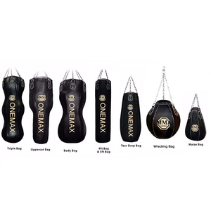 Túi Đấm Bốc MMA ONEMAX Sac De <span class=keywords><strong>Boxe</strong></span> Đấm Bốc Hurain Muay Thai 300 Lbs Túi Đấm Đá Võ Thuật Thái Lan Túi Hộp Frappe - Product Image 2