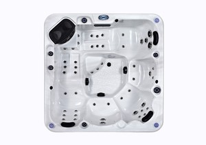 Bain à remous <span class=keywords><strong>extérieur</strong></span> de luxe Sunrans pour 5 personnes, avec <span class=keywords><strong>3</strong></span> sièges et 2 chaises longues - Product Image 2