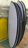 Planche de surf Soft Deck Customization Planche de poisson courte en fibre de verre époxy XPE Soft Top Surfboard