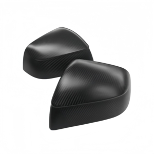 Tesla modello 3 (Highland)/Y (ginepro) specchietto laterale a secco in fibra di carbonio e Kit aerodinamico-aggiornamento Retrofit nero - Product Image 3