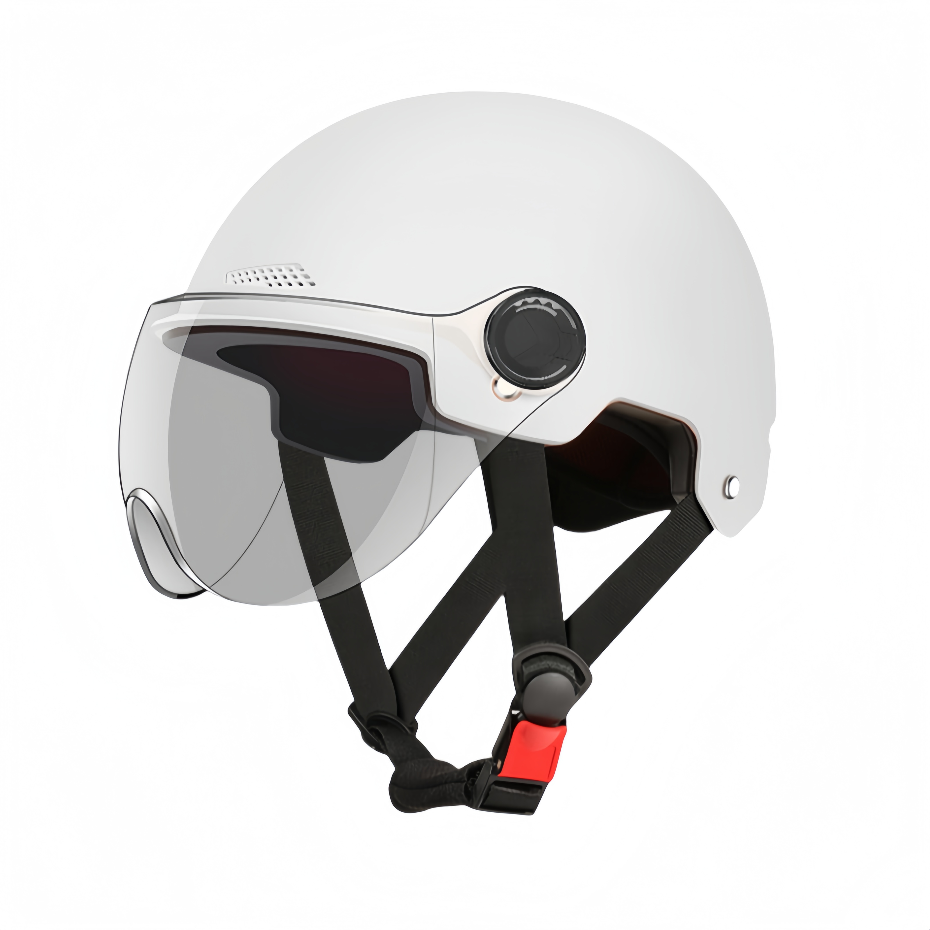 Objectif court blanc