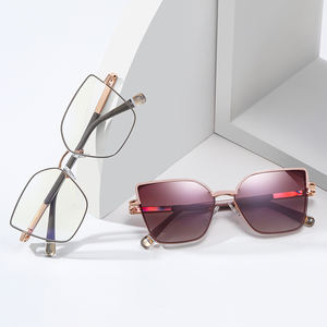 MS 85003 Lunettes à la mode Femme TR90 + Monture de lunettes en métal <span class=keywords><strong>Lentille</strong></span> anti-lumière bleue Lunettes optiques <span class=keywords><strong>pour</strong></span> Dropshipping - Product Image 1