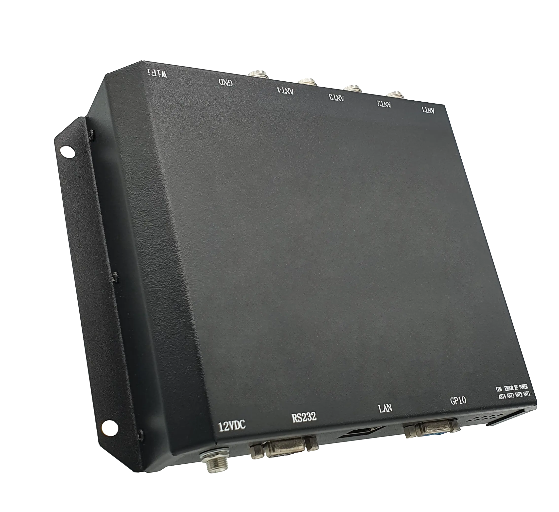 위닉스 4 포트 RFID 안테나 통합 UHF 리더 (LED 조명 포함)