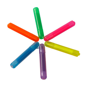 Plastic Highlighter Student Color Single-Head Highlighting Key Points Graffiti Journal Marker Highlighter Marker Pen - Product Image 2