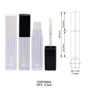 Tubes de brillant à lèvres en plastique de 5 ml avec bouchon à vis pour fard à joues, vernis à ongles, huile – Vente en gros de flacons de brillant à lèvres à prix abordable - Product Image 2
