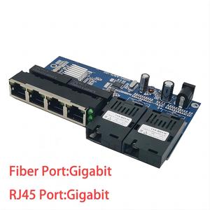 Gigabit Ethernet chuyển đổi PCB Mạng sợi quang chuyển đổi 4 cổng sợi quang SFP thu phát cho nhà công nghiệp - Product Image 4