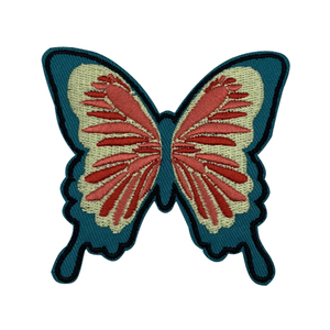 Benutzer definierte Regenbogen Stickerei <span class=keywords><strong>Patch</strong></span> Schmetterling Insekt gestickte Patches - Product Image 1