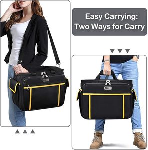 Estuche para Máquina de Coser con Acolchado Extraíble, Bolsa de Transporte para Máquina de Coser Overlock, Muestra Gratuita - Product Image 2