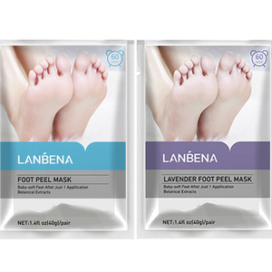 LANBENA Calcetines Mascarilla Exfoliante de Lavanda para Pies, Removedor de Piel Muerta, Reparación, Mascarilla para Pies de Bebé - Product Image 6