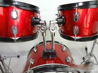 Offre Spéciale – Batterie de Tambourins pour Enfants en Bois de Bouleau Rouge de Marque OEM avec Peaux de Tambour en Peau de Mouton, Modèle M-D-SET03, 22 kg