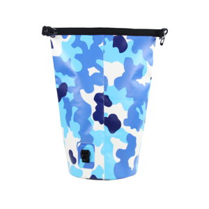 Bolsa seca impermeable de camuflaje, con correas de hombro, para deportes al aire libre, natación y buceo - Product Image 2