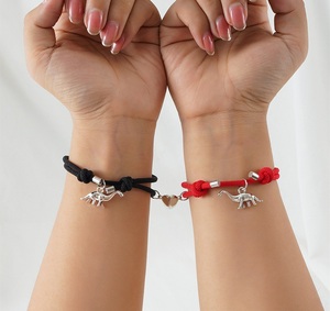 Hot Sale Couple <strong>Bestfriend</strong> Relationship <strong>Bracelets</strong> Long Distance <strong>Bracelet</strong> for Couple Magnetic Couples <strong>Bracelets</strong> - Product Image 2