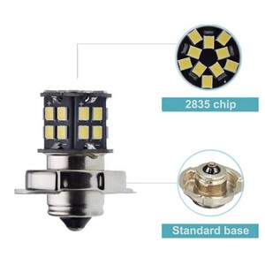 <span class=keywords><strong>P26s</strong></span> <span class=keywords><strong>LED</strong></span> xe máy Đèn pha Bóng đèn 6V- 12V 2835 30 SMD Moto 600LM Scooter ATV Xe Máy Ánh Sáng phía trước đầu đèn mát trắng - Product Image 5