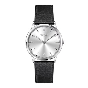 Montre Homme Minimaliste à Quartz 42mm Ultra Fine avec Cadran à Aiguilles et Bracelet en Cuir Doré – Nouvelle Collection Tendance - Product Image 5