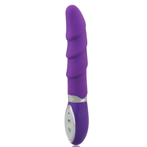 Vibromasseur Aphrodisia Wild Flirt, 10 fréquences, silicone, étanche, faible bruit, 2 piles AAA, masseur corporel, rose, violet - Product Image 3