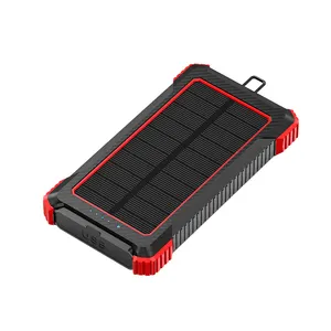 고품질 물 증거 힘 은행 10.000 Mah 5000Mah 옥외 태양 에너지 은행 극단적인