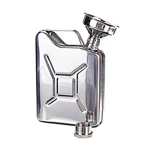 High Quality 5oz Small Stainless Steel Hip Flask Reusable Whisky Liquor Jerry Flask with Custom Logo Pocket Size