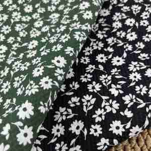 Bán Buôn Chất Lượng Cao 100% Bông 80gsm Trọng Lượng Nhẹ Dệt Dot In Muối Shrank Nhăn In Vải Cho Túi Xách Cô Gái Và Chàng Trai - Product Image 2