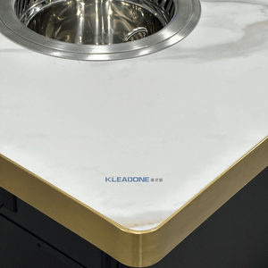 KLEADONE 2-in-1 elektrische barbecuegrill met eenvoudige reiniging en hotpottafel, intelligente bediening, op maat gemaakt restaurant- en hotelmeubilair - Product Image 5