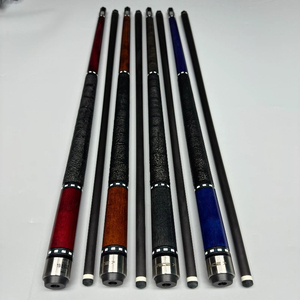 Профессиональный высококачественный бильярдный кий из углеродного волокна, разборный, с радиальным соединением из нержавеющей стали 3*8/8, 58 дюймов, наконечник 12,5 мм - Product Image 2