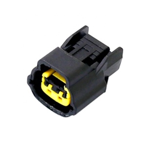 Conectores de arnés de cables hembra de 2 pines modernos para Kia y Elantra, piezas automotrices, enchufe de altavoz de bobina Modular con encendido 6098-0137 - Product Image 1