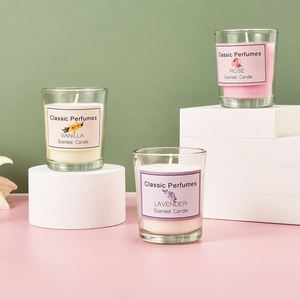 Vela Aromática Artesanal de 50g, Elimina Olores, Sin Humo, Cera Vegetal, Regalo Romántico, Venta al Por Mayor de Fábrica - Product Image 1