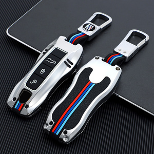 รถ Key Case สำหรับ Porsche Cayenne 958 911 <span class=keywords><strong>Lepin</strong></span> 996 Macan Panamera 997 944 924 987 987 Gt3 Cayman 987 Auto ผู้ถือ Shell Cover - Product Image 4