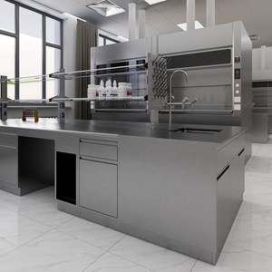 Muebles de Laboratorio Ignífugos, Banco de Trabajo de Patología de Acero Inoxidable, Banco de Pruebas de Laboratorio - Product Image 6