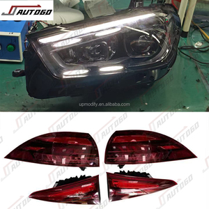 Kit de Carrocería para Benz W167 <span class=keywords><strong>GLE</strong></span>, Actualización a AMG GLE63 2024, Parachoques Delantero y Trasero, Parrilla, Difusor de Pasos de Rueda, Tubo de Escape, Faros Delanteros y Traseros - Product Image 6