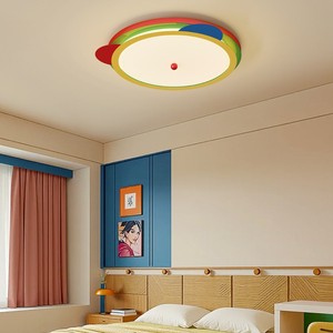 Plafonnier LED moderne et créatif pour chambre d'enfant, style minimaliste, couleurs Dopamine Memphis, éclairage de 10-15 m² - Product Image 2