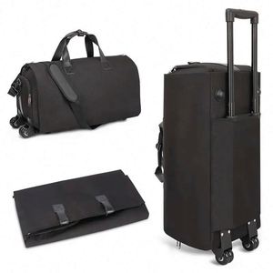 Bolsa de Viaje con Ruedas y Logotipo Personalizado de Fábrica BSCI, Bolsa de Lona Convertible en Bolsa para Ropa - Product Image 6