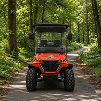 Mini voiturette de golf électrique 2 places avec batterie fiable, idéale pour les terrains de golf