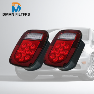 Feux arrière à 39 LED rouges et blancs, double couleur, avec clignotants et feux de recul, compatibles Wrangler TJ CJ <span class=keywords><strong>1976</strong></span> à 2006, état neuf - Product Image 3