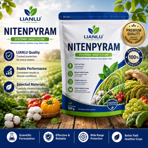 Nitenpyram 95% TC 10% SL 50% SG <span class=keywords><strong>Insecticida</strong></span> Neonicotinoides para el Control de Pulgones, Moscas Blancas y Saltadores de Plantas - Product Image 6