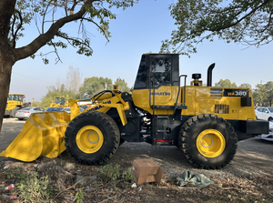 Chargeur sur pneus Komatsu WA380-6 à vendre Komatsu 380-6 Chargeur frontal utilisé Komatsu 380 320 100 470 chargeurs d'occasion bon marché - Product Image 2