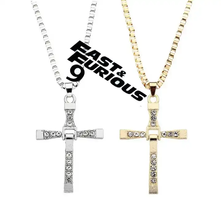 fast And Furious''men 925 Sterling Silver Cross Necklace | Fast and furious,  Mens jewelry, Cross necklace silver
