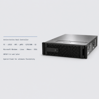Serveur de stockage SAN/NAS hybride d'occasion Lenovo ThinkSystem DM5000H avec 64 Go de RAM 2U, 2 To de cache NVMe et double contrôleur