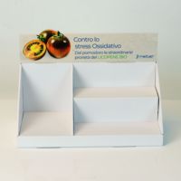 Exhibidores de Cartón Modernos y de Lujo para Alimentos, Plegables, Portátiles, para Publicidad en Tiendas, Diseño Personalizado para Exhibición de Productos