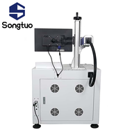 Machine de marquage laser à fibre de bureau de haute qualité de la marque ST, haute précision, vitesse rapide pour la ligne de production SMT, l'industrie de la placement de composants