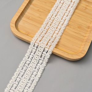 Encaje de Algodón 100% Personalizado de Fábrica, Bordado, Suave al Tacto, para Vestidos - Product Image 2