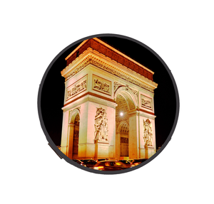 Layar AMOLED 1,50 Inci Resolusi 466*466 QSPI Layar Bundar Panel Sentuh AMOLED untuk Industri - Product Image 3