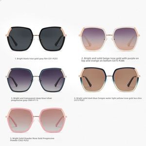 2025 신상품 남성 편광 선글라스 패션 하이 퀄리티 숙녀 금속 운전 선글라스 Gafas De Sol - Product Image 3