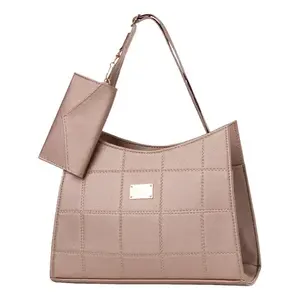 Bolso de Mano Acolchado para Mujer Fana Jacinta, Forma de Media Luna, Correa de Cadena, Cierre Abierto, Elegante, para Uso Diario - Product Image 4