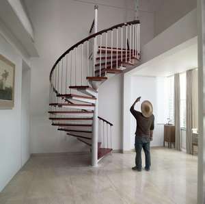 Escadas espirais modernas e bonitas, escadas espirais montadas recomendadas do metal. - Product Image 5